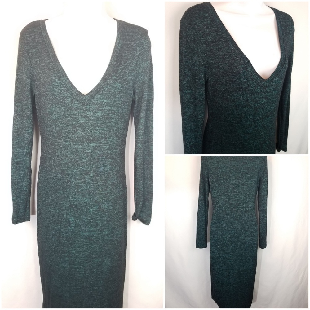 Bar III Green Sweater Dress